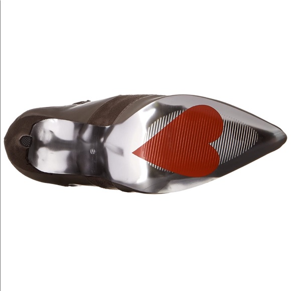 🤍3/$30 Luichiny Strappy Grey caged heels Size 6.5 - Picture 4 of 10